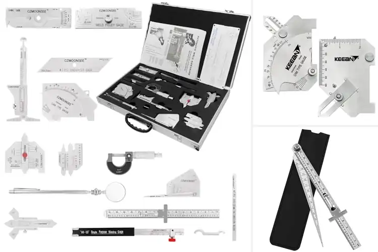 Detailed view of Best Portable Welding Rulers for Precision & Easy Measuring