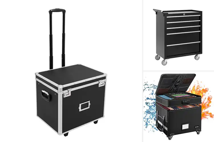 Detailed view of Best Portable With Locking Wheels