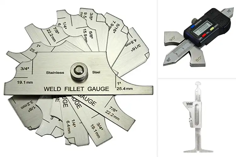Detailed view of Best Reading Clear Weld Gauges: Precision, Fast, Accurate