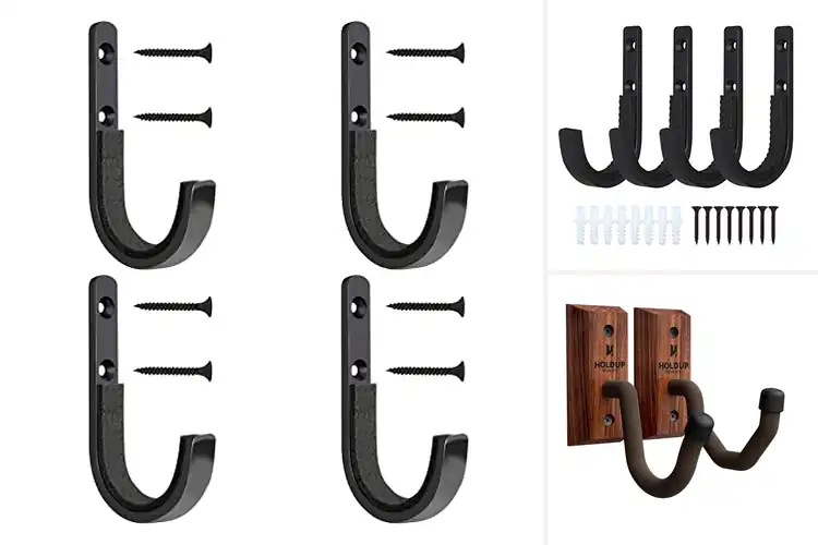 Detailed view of Best Rifle Wall Hooks for Secure, Tidy Storage