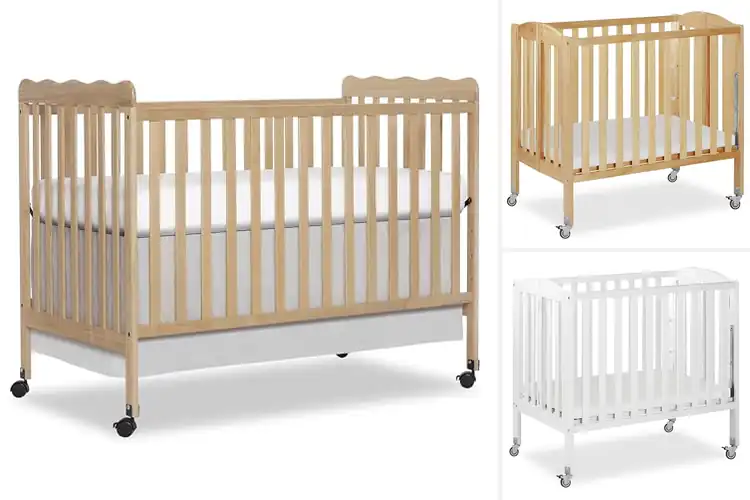Detailed view of Best Rolling Cribs