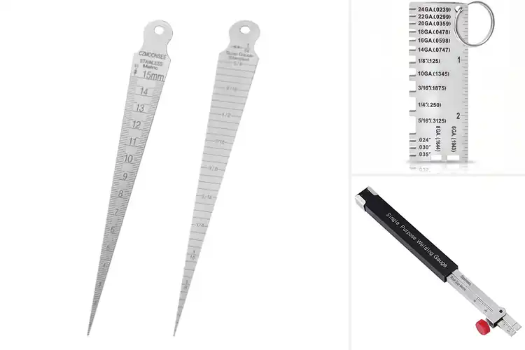 Detailed view of Best Scratch Resistant Welding Gauge