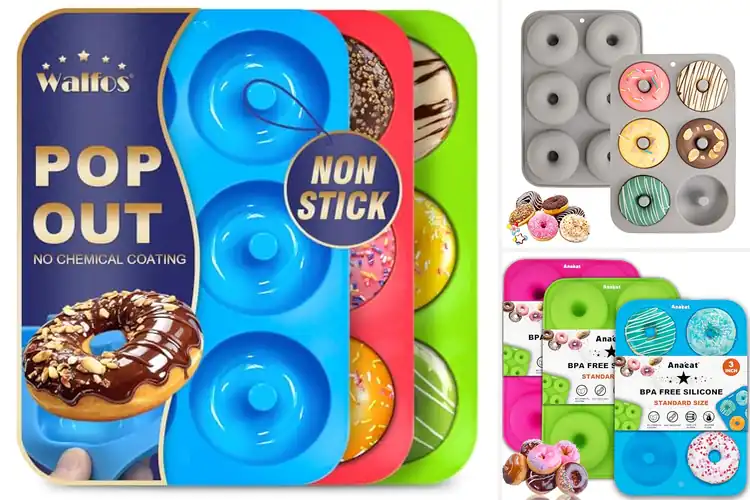 Detailed view of Best Silicone Donut Molds