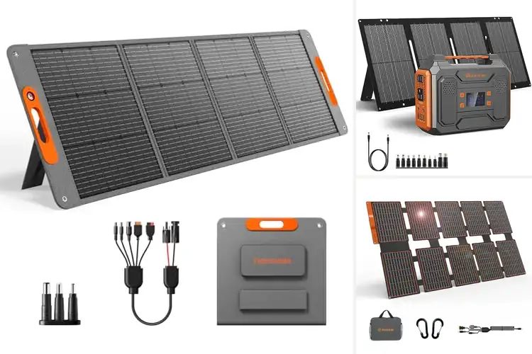 Detailed view of Best Solar Panels for Camping