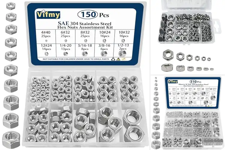Detailed view of Best Steel Nuts