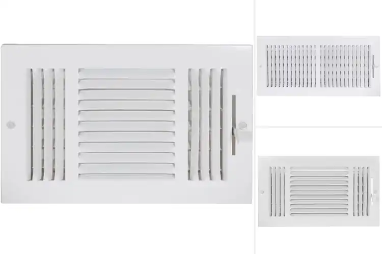 Detailed view of Best Steel Ventilation Registers
