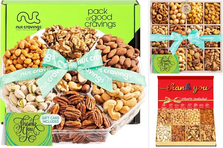 Detailed view of Best Thank You Nut Box