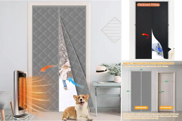 Detailed view of Best Thermal Door Curtains: Stay Warm & Save Energy All Year