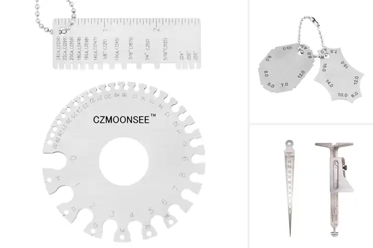 Detailed view of Best Two Piece Weld Gauge Design For Precision