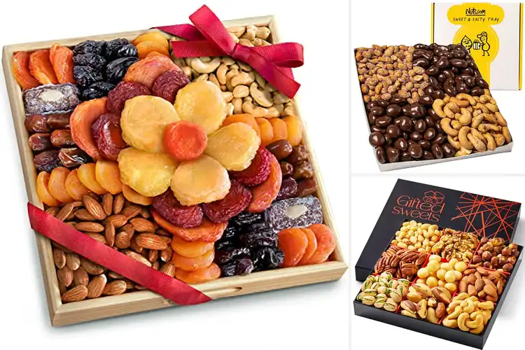 Detailed view of Best Vegan Nut Gift Tray