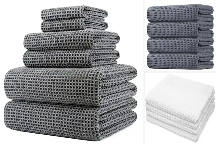 Detailed view of Best Waffle Towels: Upgrade Your Routine Today