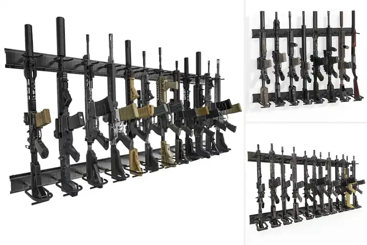 Detailed view of Best Wall Mount Gun Racks for Secure, Stylish Storage