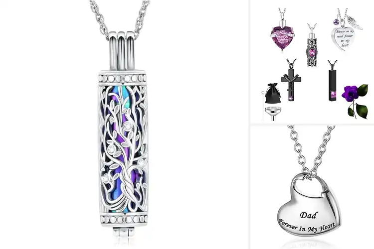 Detailed view of Best Waterproof Cremation Jewelry