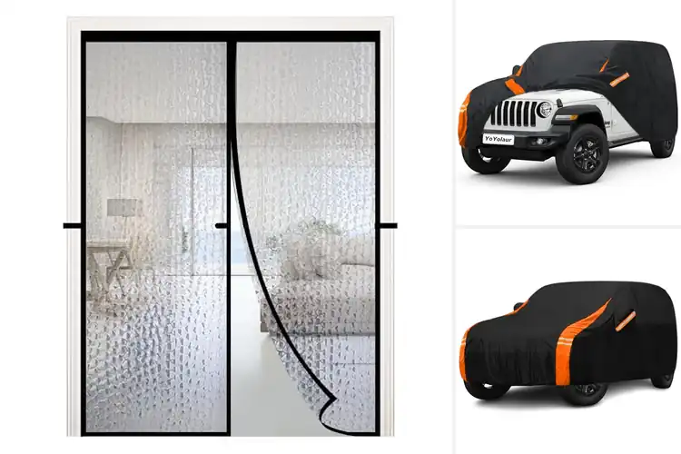 Detailed view of Best Waterproof Door Covers for Dry, Secure Homes