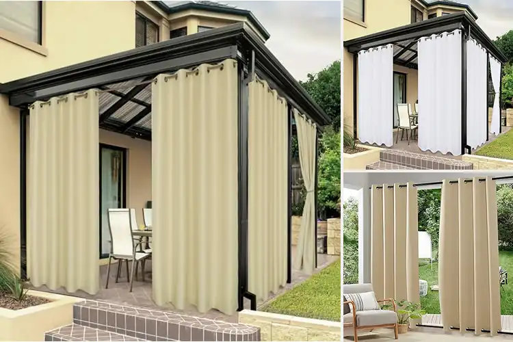 Detailed view of Best Waterproof Outdoor Door Curtains