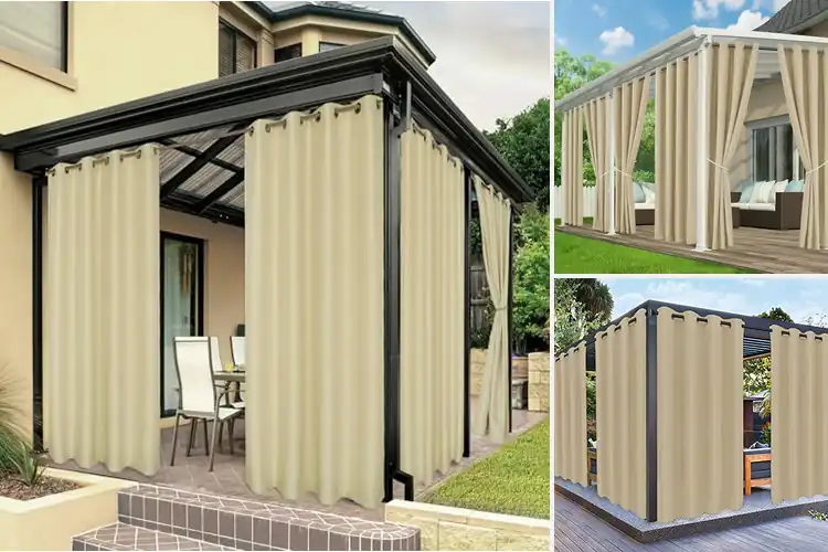Detailed view of Best Weatherproof Curtains