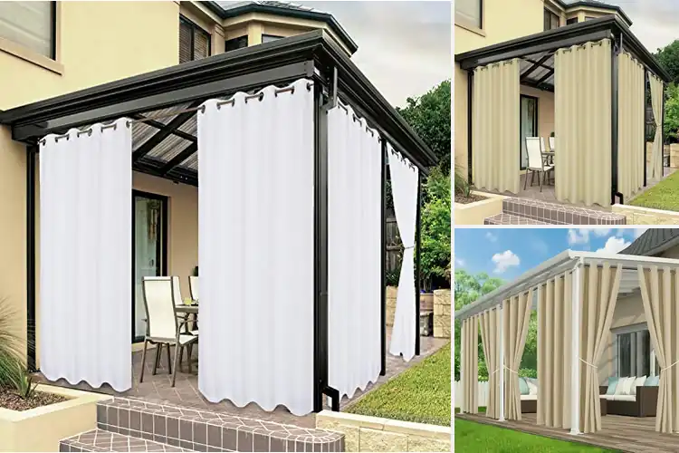Detailed view of Best Weatherproof Door Curtains For Indoor Outdoor