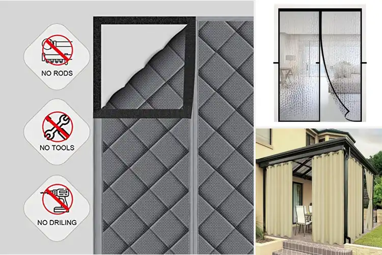 Detailed view of Best Weatherproof Door Curtains