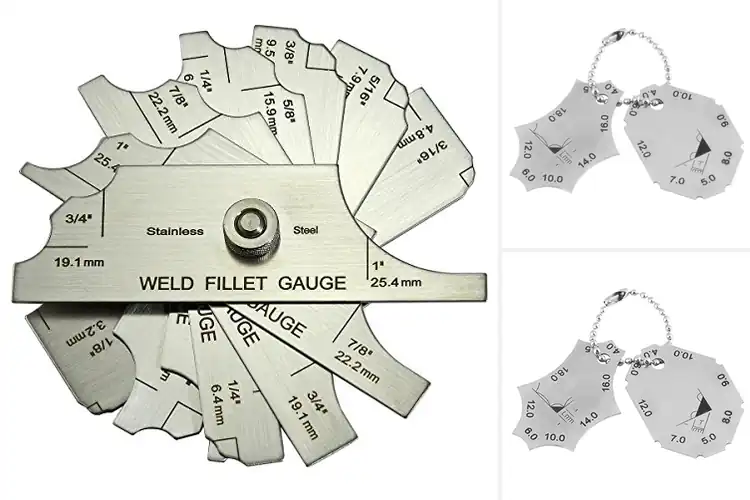 Detailed view of Best Welding Leg Rulers