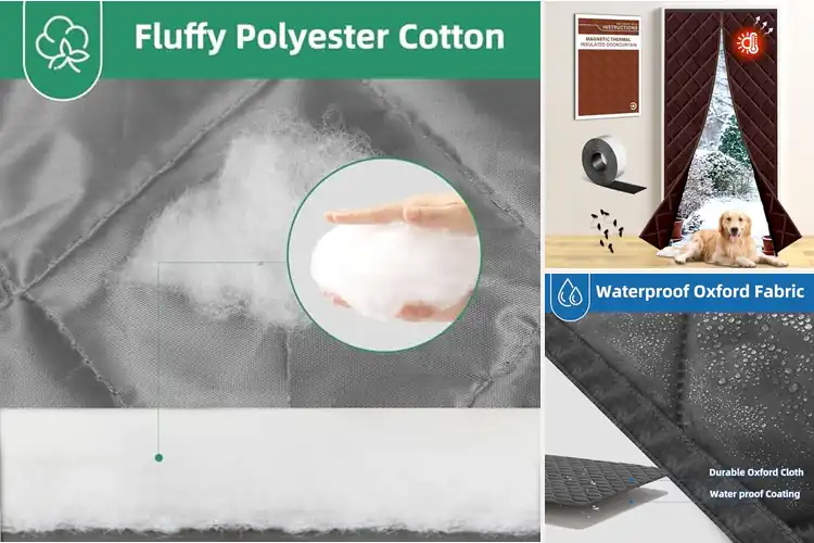 Detailed view of Best Windproof Cold Draft Blockers